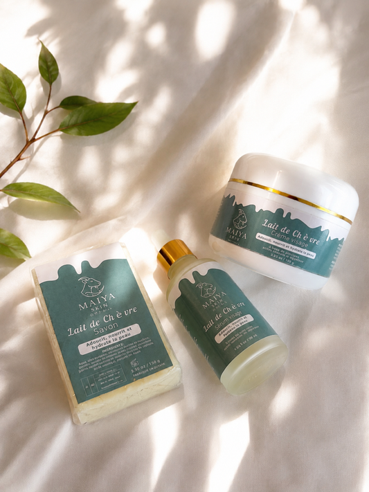 Routine Visage Complète – Savon, Sérum & Crème