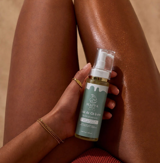 Huile Corps au Lait de Chèvre – 150 ml