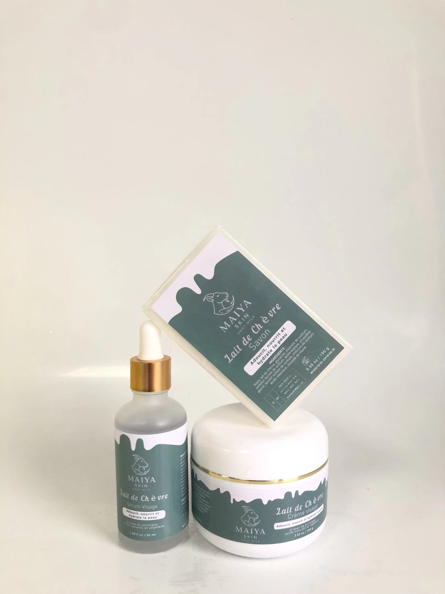 Routine Visage Complète – Savon, Sérum & Crème